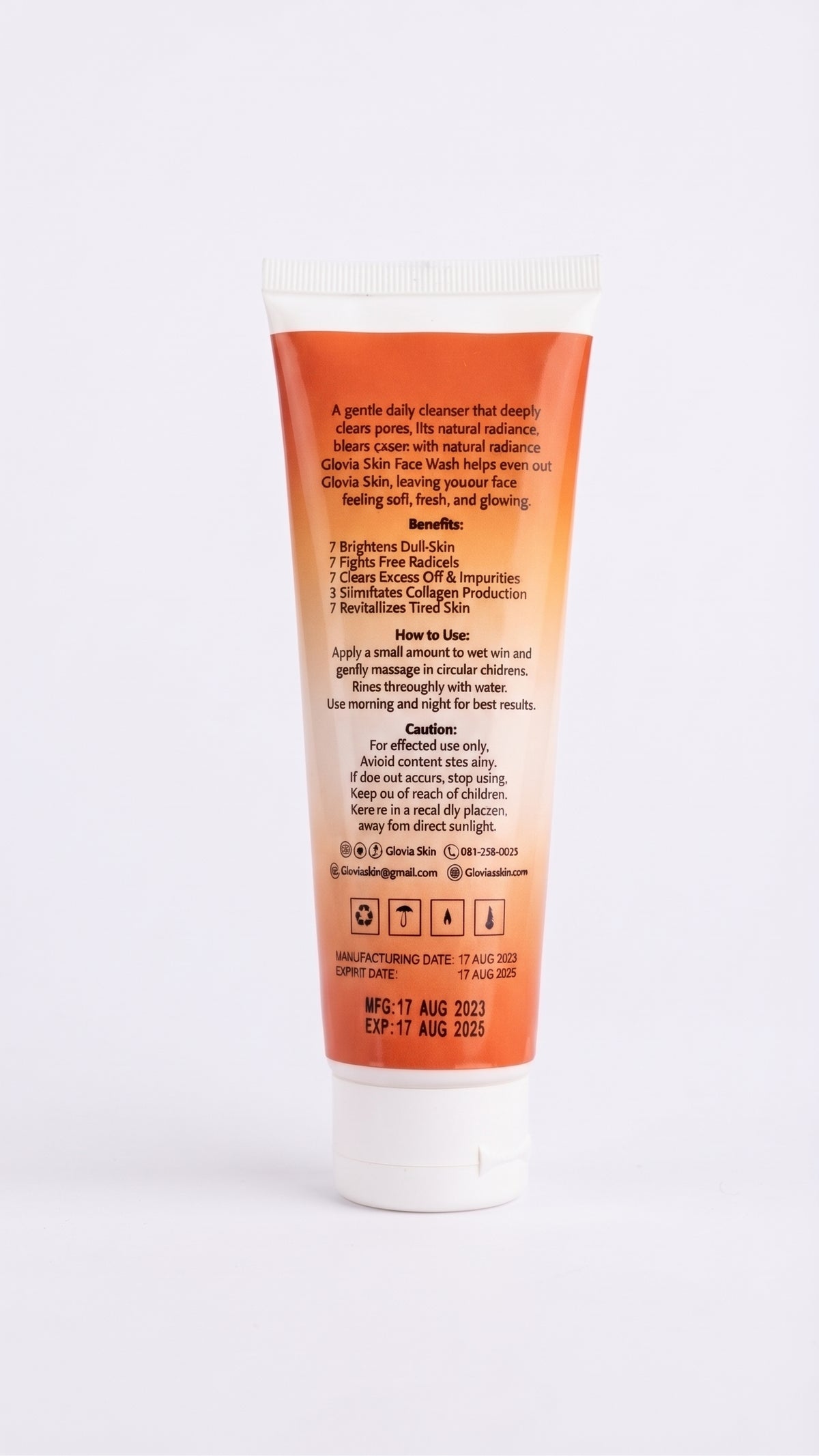 Glovia Skin Face Wash – Vitamin C (75ml)