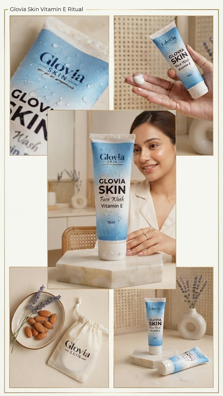 Glovia Skin Face Wash – Vitamin E (75ml)